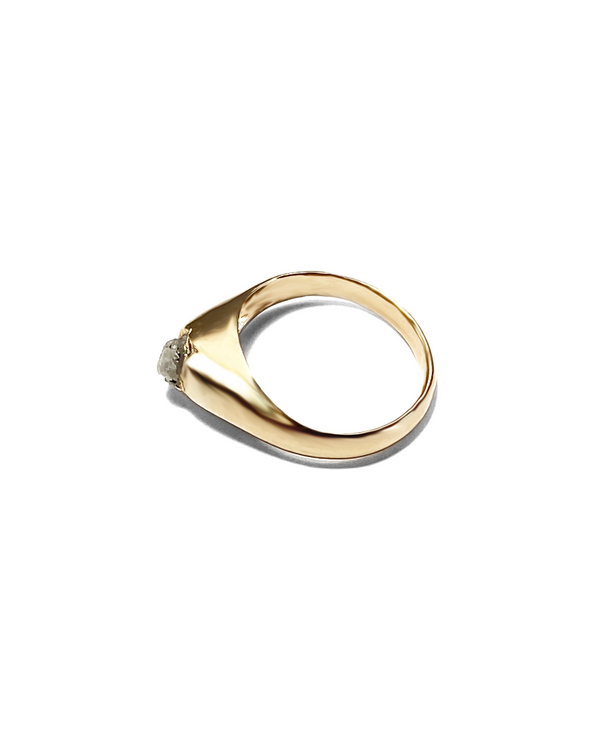 rough diamond gold ring bexon jewelry